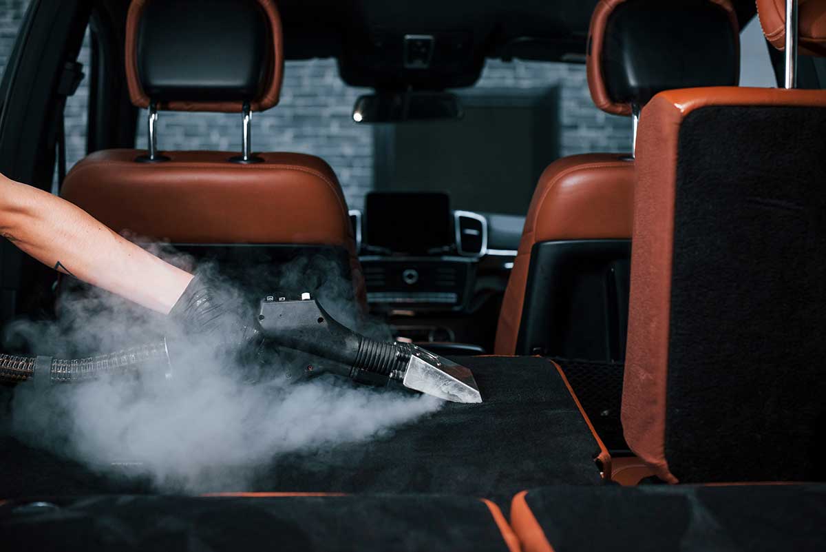 interior car detailing process